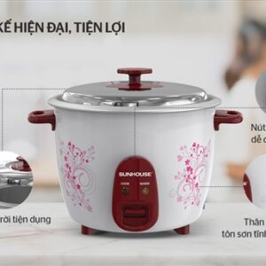NỒI CƠM ĐIỆN 1.2 L SUNHOUSE SHD8106