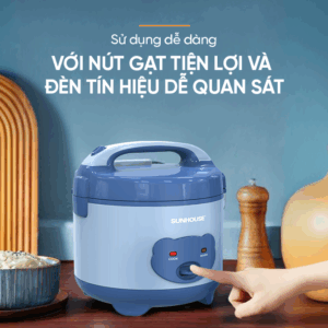 NỒI CƠM ĐIỆN 1.2L SUNHOUSE SHD8214