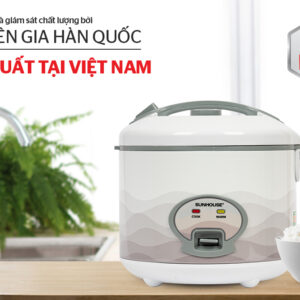 NỒI CƠM ĐIỆN 1.8L SUNHOUSE SHD8602
